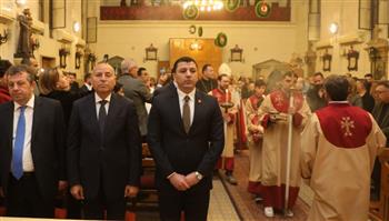   محافظ القاهرة يحتفل بطريركية الأرمن الكاثوليك بعيد الميلاد 