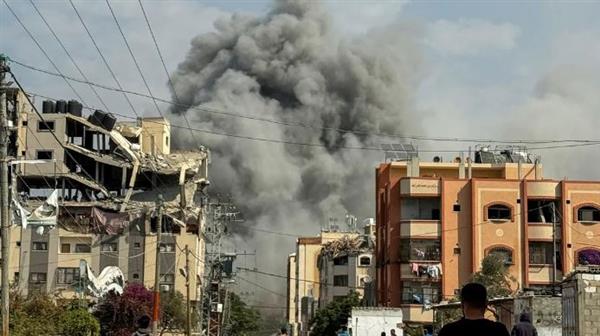 استشهاد 10 فلسطينيين وإصابة آخرين في قصف إسرائيلي على شمال غزة
