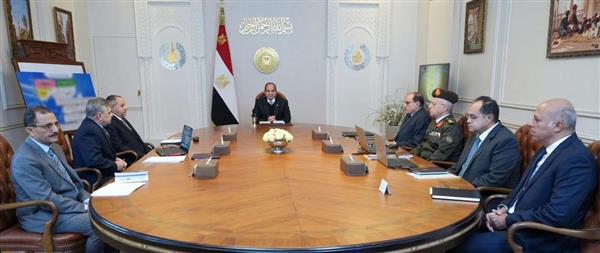 الرئيس السيسي يشدد على ضرورة تعظيم العائد الاقتصادي للموانئ المطلة على قناة السويس