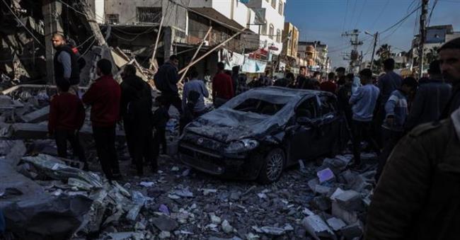 شهداء وجرحى إثر استهداف الاحتلال الإسرائيلي برجا سكنيا في غزة