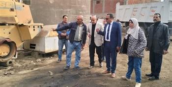   رئيس مدينة قها الجديد يجرى أول جولة استكشافية 