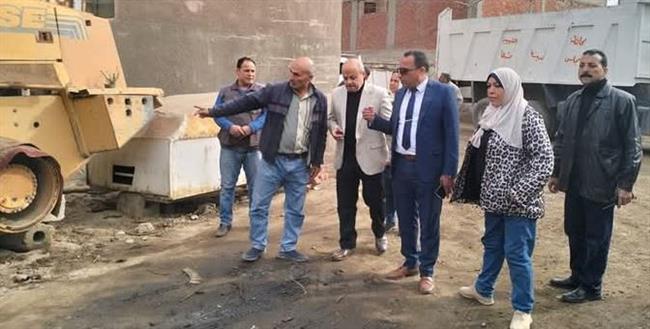 رئيس مدينة قها الجديد يجرى أول جولة استكشافية 