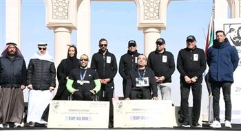   وزير الرياضة ونظيره الإماراتي يُكرمون الفائزين بـ ماراثون زايد الخيري