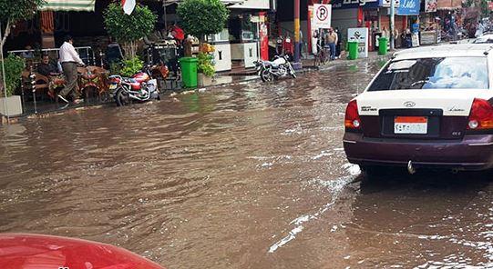 أمطار على الإسكندرية تزامنا مع بدء نوة " أنواء عيد الميلاد "