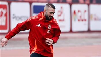   عمر كمال لاعب الأهلي يتعرض لحادث سير