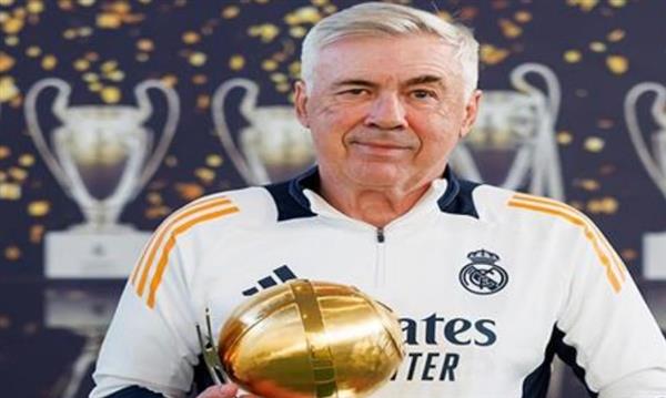 جلوب سوكر.. أنشيلوتي يفوز بجائزة أفضل مدرب في العالم 2024