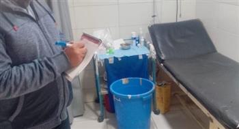 إغلاق 15 منشأة صحية مخالفة لإدارتها بدون ترخيص بالجيزة