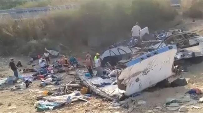 مصرع وإصابة 35 شخصا إثر حادث تصادم شرقي المكسيك