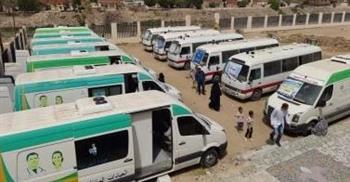   الكشف على 1380 حالة في القوافل الطبية المجانية بمدن البحرالاحمر