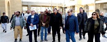 بالصور | وزير الإسكان في "حديقة تلال الفسطاط"
