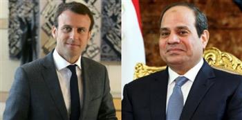   الرئيس السيسي يتلقى اتصالا هاتفيا من نظيره الفرنسي