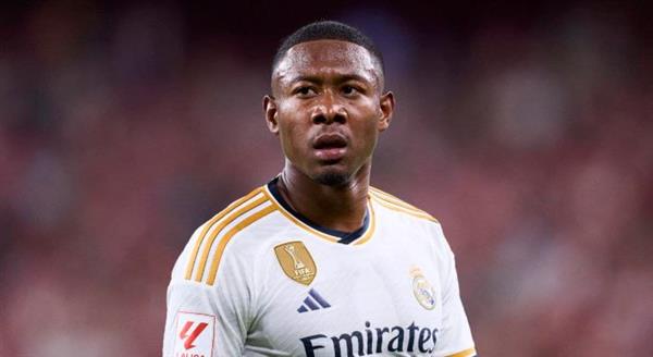بعد غياب أكثر من عام.. ألابا يعود لصفوف ريال مدريد نهاية الشهر