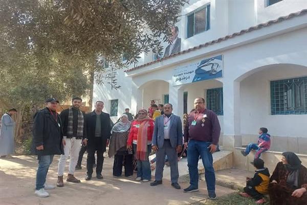 الكشف على 1038 مواطنا في قافلة مجانية بقرية برشوم الكبرى بطوخ