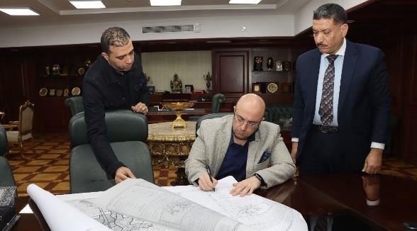 محافظ بني سويف يعتمد المخطط الاستراتيجي لمدينة إهناسيا