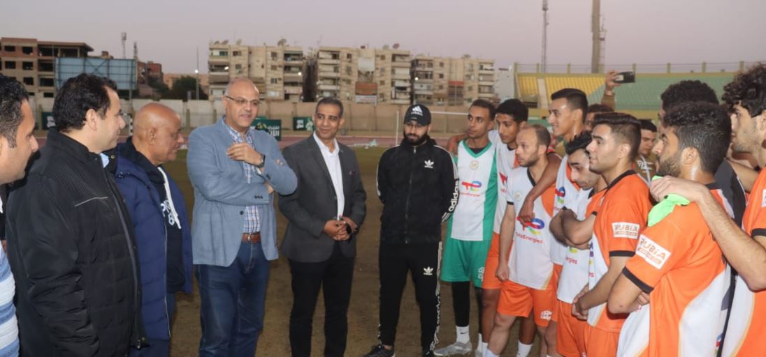 محافظ القليوبية يتفقد تدريبات منتخب مراكز شباب القليوبية قبل النهائي المرتقب