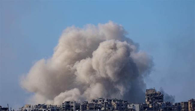 استشهاد 5 فلسطينيين في قصف الاحتلال الإسرائيلي بـ غزة