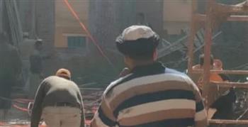 مصرع شخص وإصابة 2 آخرين فى انهيار سقف مسجد تحت الإنشاء بالشرقية