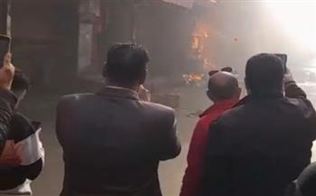   أبوزيد: حادث حريق غرب الاسكندرية بلا إصابات