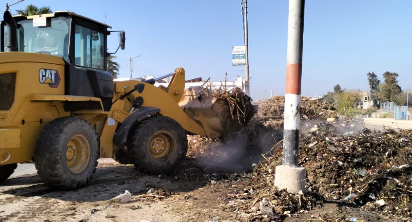 رفع 3100 طن نواتج تطهير بحملتي نظافة في الدقهلية