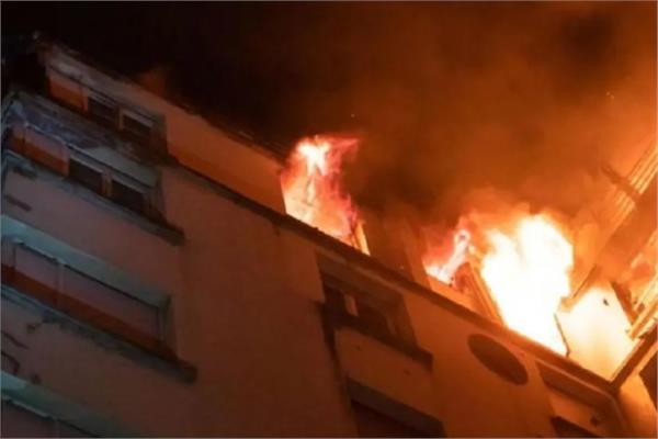حريق داخل شقة سكنية في منطقة الطالبية