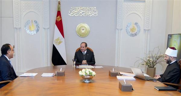 الرئيس السيسي يوجه بمواصلة جهود تحسين أحوال الأئمة والخطباء والدعاة