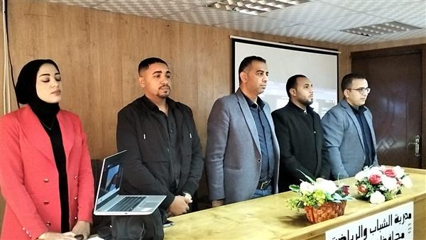 مدير رياضة القليوبية  يشهد تدشين كيان سواعد شباب مصر