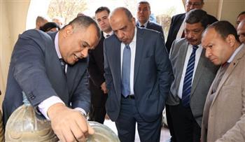 وزير الكهرباء يتفقد موقع هيئة الطاقة الذرية بمنطقة أنشاص