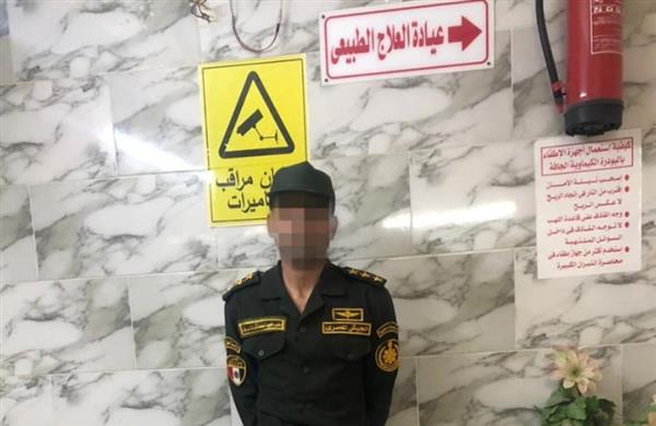 القبض على أحد الأشخاص ينتحل صفة ضابط طبيب بالقوات المسلحة