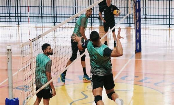 فريق طائرة الأهلي ينهي مرانه الثاني في البرازيل