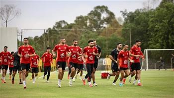 الأهلي ينهي تدريبه الأول في جنوب إفريقيا استعدادًا لمباراة أورلاندو