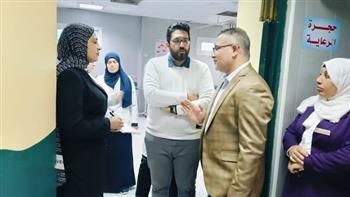 مدير تأمين القليوبية يوجه بإنهاء قوائم انتظار العمليات بمستشفى النيل