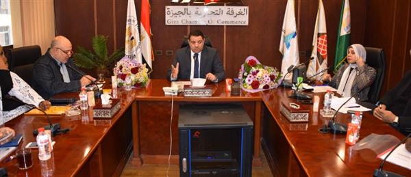 "تجارية الجيزة" تستقبل وفدًا من رجال الأعمال السودانيين لبحث تنمية العلاقات الاقتصادية