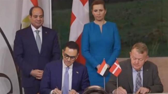الرئيس السيسي ورئيسة وزراء الدنمارك يشهدان توقيع مذكرات تفاهم لتعزيز التعاون بين البلدين