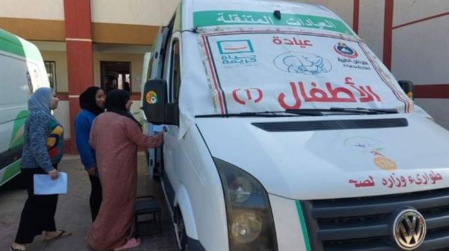 فحص 1037 مواطنا ضمن قافلة طبية في دمياط