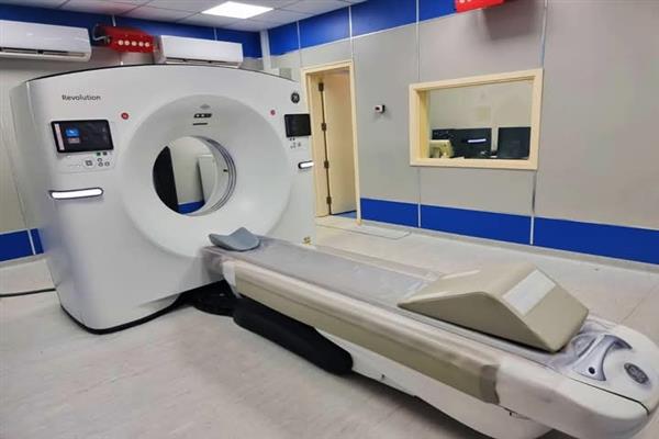128 شريحة.. تشغيل أحدث جهاز أشعة مقطعية بمستشفى بهتيم للجراحات التخصصية