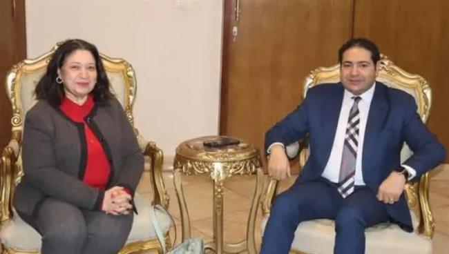 نائبة وزيرة التضامن الاجتماعي تزور بني سويف وتلتقي نائب المحافظ