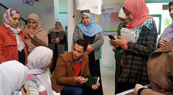 الصحة : فريق الحوكمة والمراجعة الداخلية يتفقد مستشفى بركة السبع بالمنوفية
