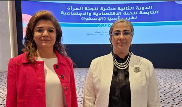 أمل عمار تلتقي مديرة مجموعة السكان والعدالة بين الجنسين بالإسكوا