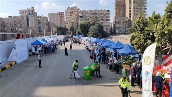 انطلاق سوق اليوم الواحد للمزارعين من المنشية وسط الإسكندرية