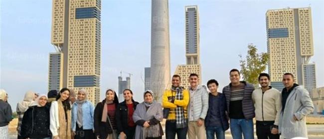 هندسة جامعة أسيوط تنظم رحلة علمية للطلاب لزيارة مدينة مصر الدولية للألعاب الأولمبية