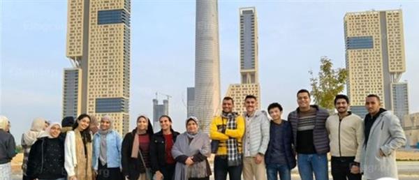 هندسة جامعة أسيوط تنظم رحلة علمية للطلاب لزيارة مدينة مصر الدولية للألعاب الأولمبية