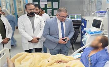   مدير التأمين الصحي بالقليوبية  يفاجئ مستشفى وعيادات بنها 
