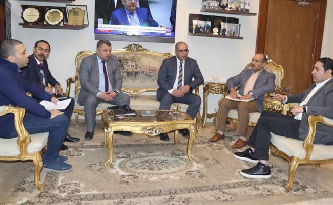 نائب محافظ بني سويف يتابع خطوات إنشاء مقر لمركز خدمات مصر بالمحافظة