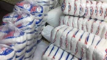 ضبط 300 طن سكر في حملة تموينية بأسيوط