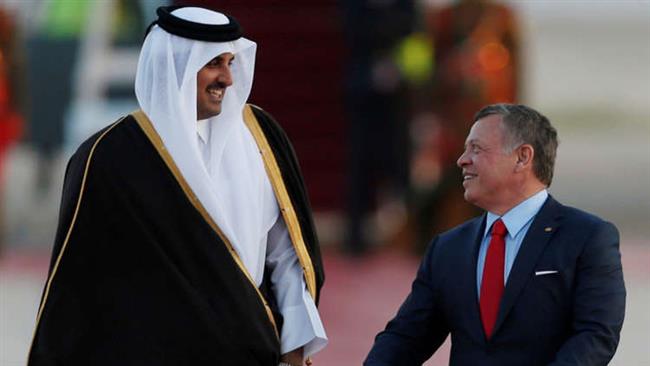 العاهل الأردني يهنئ أمير قطر بفوز بلاده بـ كأس آسيا لكرة القدم