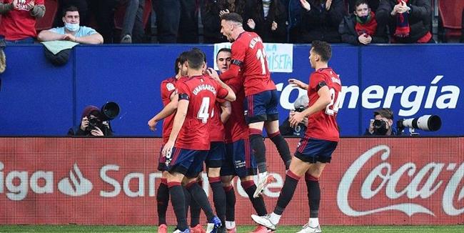 الدوري الإسباني .. أوساسونا يفوز على ريال سوسيداد بهدف نظيف
