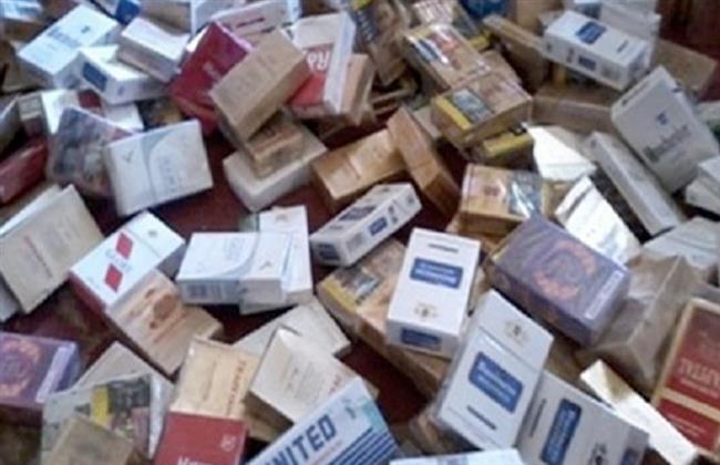 ضبط كمية من السجائر المهربة جمركيا داخل محل بقالة بكفر الشيخ‎