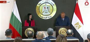 وزيرة خارجية بلغاريا: زيارتنا لمصر الأولى من نوعها وقيمة مضافة للمستقبل