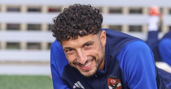 حقيقة مشاركة وسام أبو علي مع الأهلي أمام شباب بلوزداد