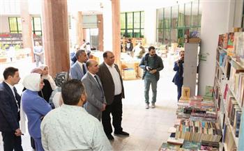  افتتاح معرض الكتاب الثقافى الأول بـ جامعة المنصورة